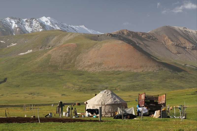 Immersion chez les nomades Kirghiz 