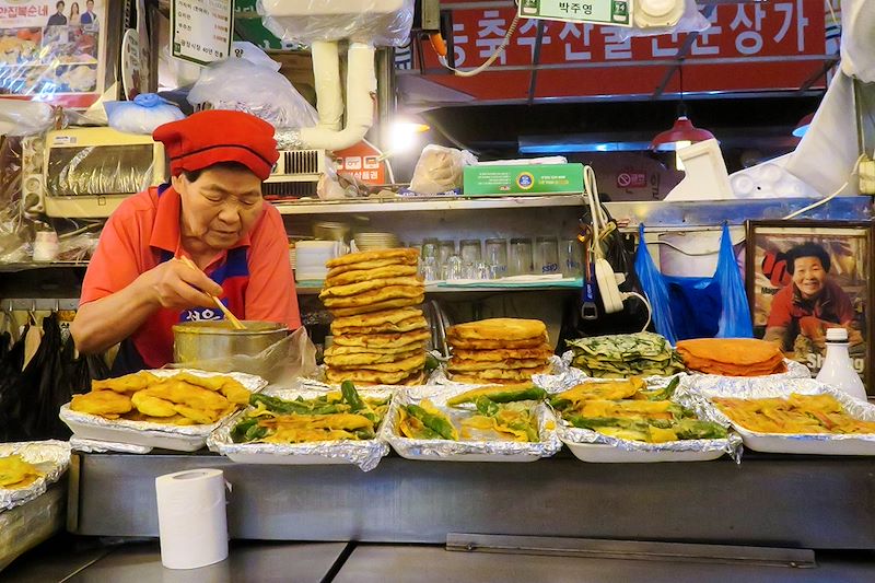 Food Market de Séoul - Corée du Sud