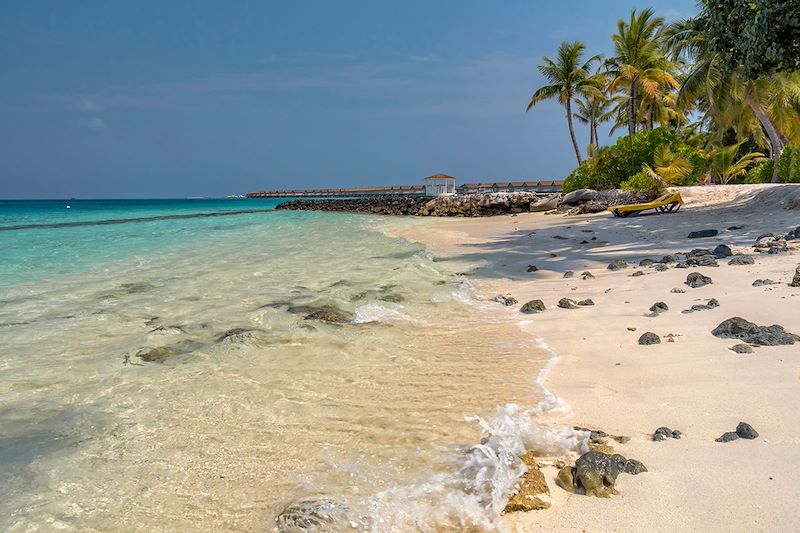 Plage sur l'atoll de Raa - Maldives