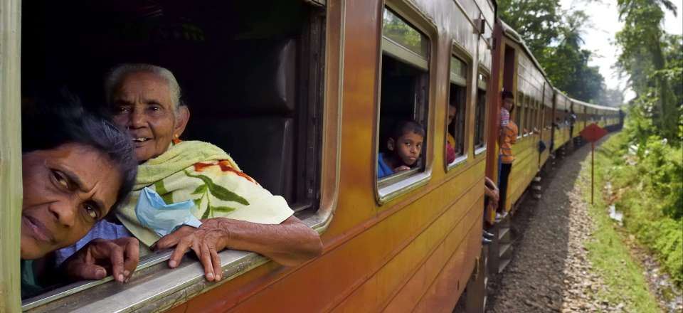 Le  Sri Lanka  en train, bus, tuktuk. Passage par le triangle culturel,randonnées dans les Knuckles et le centre du pays.