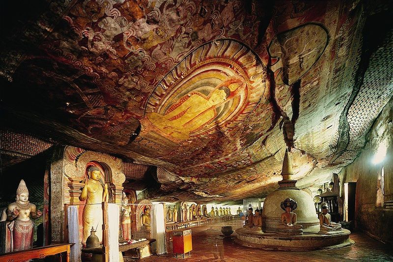 Le temple d'Or de Dambulla - Sri Lanka