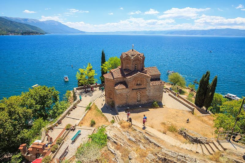 Église Saint-Jean de Kaneo - Lac d'Ohrid -  Macédoine