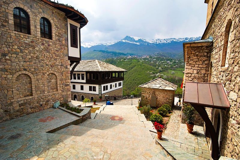 Monastère Saint-Jean Bigorski à Mavrovo i Rostuše - Macédoine du Nord