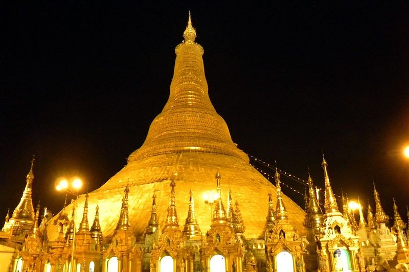 Pagode Shwedagon - Yangon - Birmanie