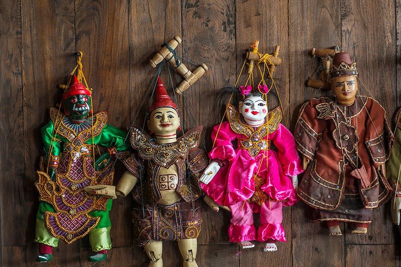 Atelier de création de marionnettes - Birmanie