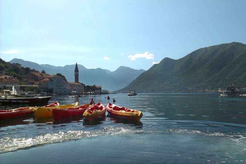 Kayak et rando dans les bouches de Kotor