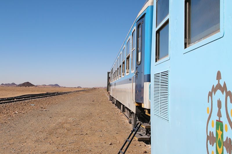 Le petit train bleu de l'Adrar