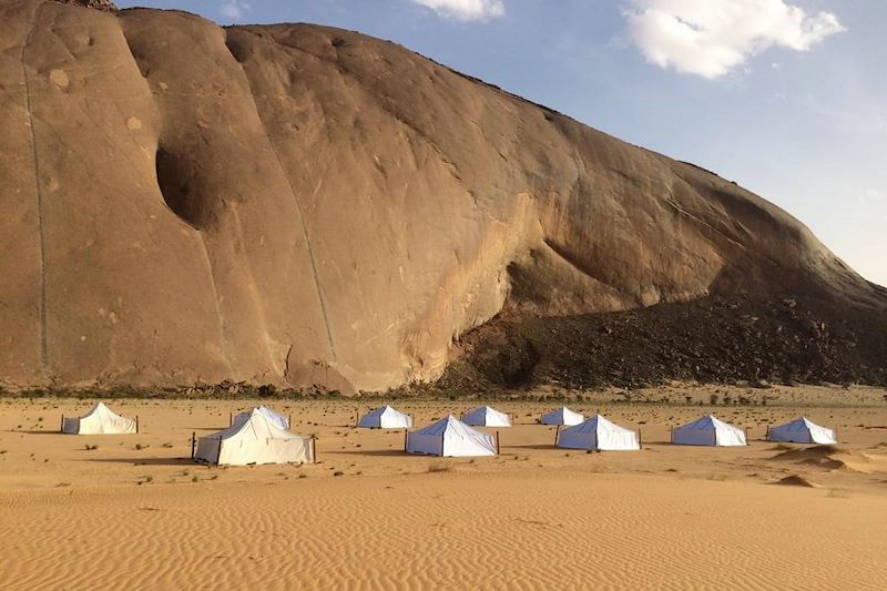 Campement à Ben Amira - Mauritanie