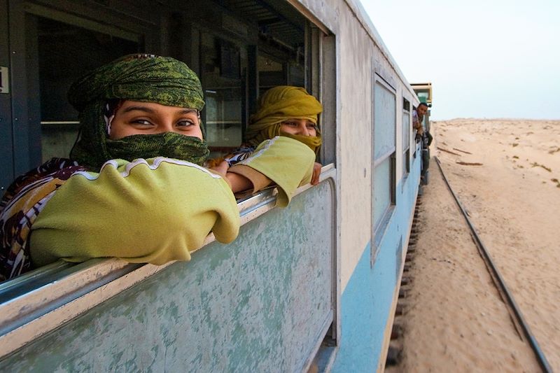 À bord du train du désert - Mauritanie