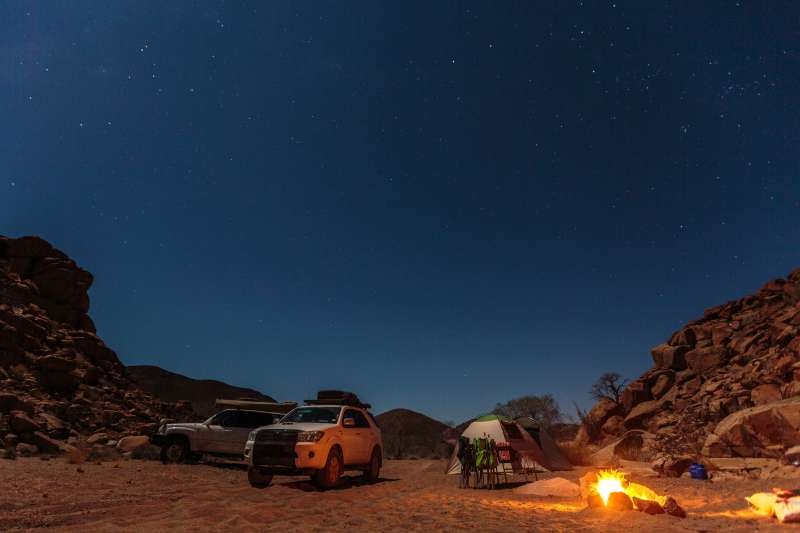 Camping Party en Namibie !