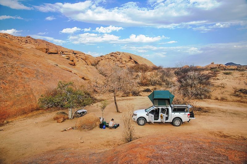 Campement au Spitzkoppe - Damaraland - Namibie