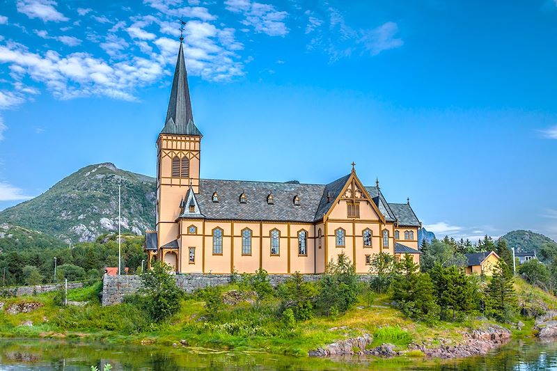 Vågan Church - Kabelvag - Comté de Nordland - Norvège