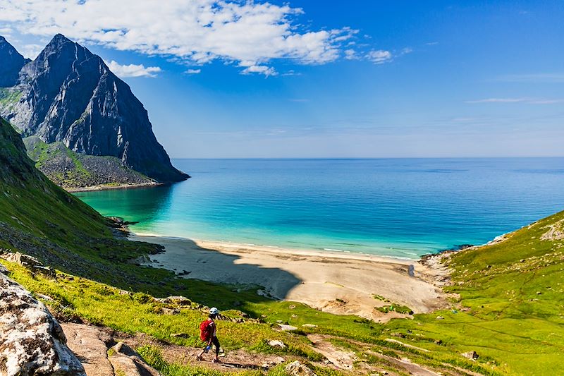 Voyage famille aux Lofoten, rando, kayak et pêche