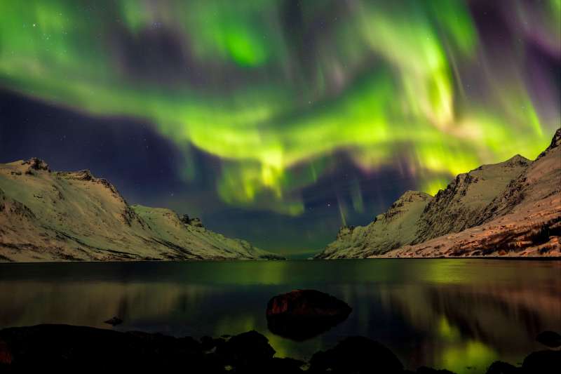 Voyage aurore boréale Norvège : Les lumières de l'Arctique - Nomade ...