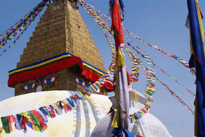 Site bouddhiste de Boudhanath - Katmandou - Népal