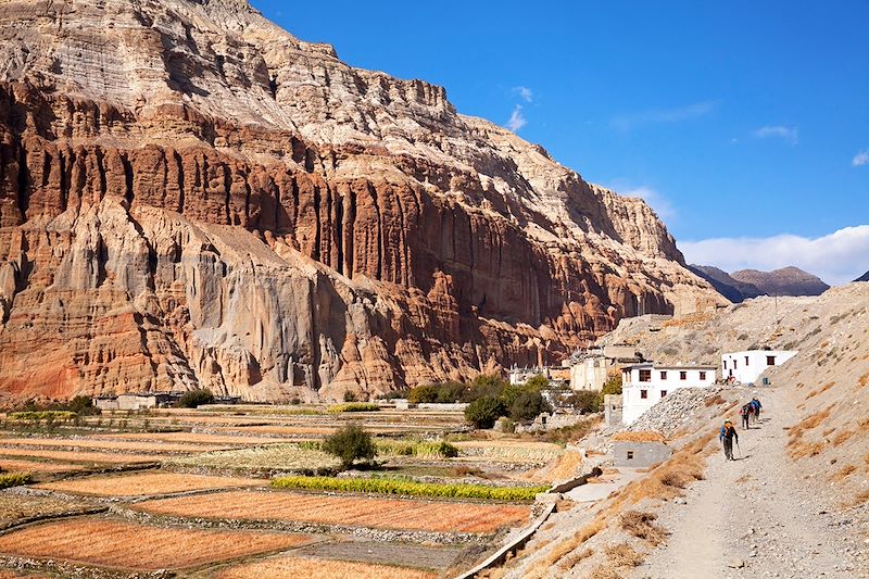 Chusang - Mustang - Népal