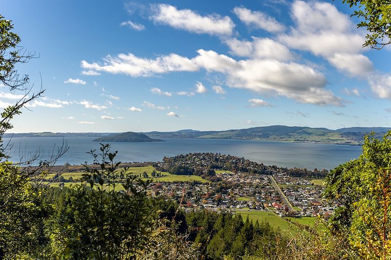 Vue aérienne de Rotorua - Nouvelle-Zélande