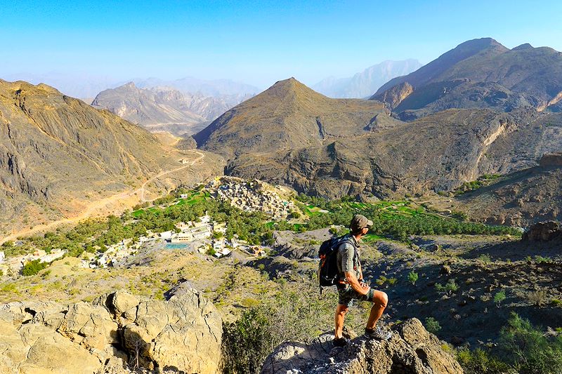 Randonnée à Wadi Bani Awf - Oman