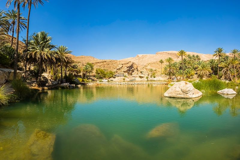 Circuit combiné de Oman à Dubaï : autotour en tente de Mascate aux wadis, via le Wahiba Sands, les jebels, et découverte de Dubaï