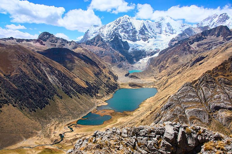 Laguna Jahuacocha - Réserve naturelle de Huayhuash - Ancash - Pérou