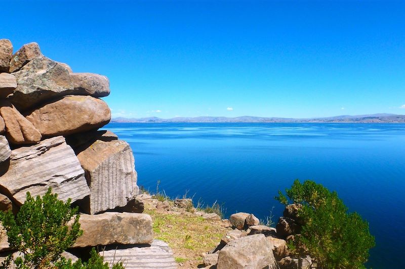 L'île de Taquile sur le Lac Titicaca - Pérou