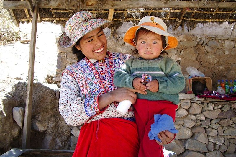 Rencontre dans le Canyon del Colca - Arequipa - Pérou