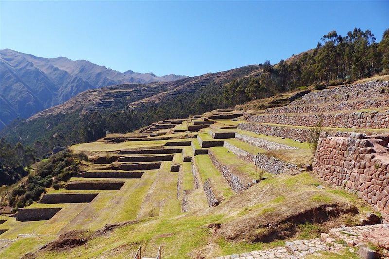 Ruines de Chinchero - Vallée sacrée des Incas - Province de Cuzco - Pérou