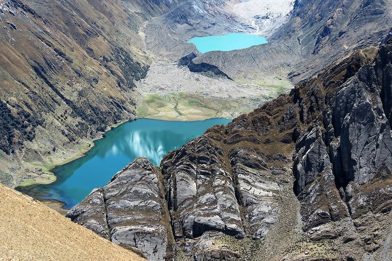 Lagunas de Jahuacocha et Solteracocha - Cordillère Huayhuash - Pérou