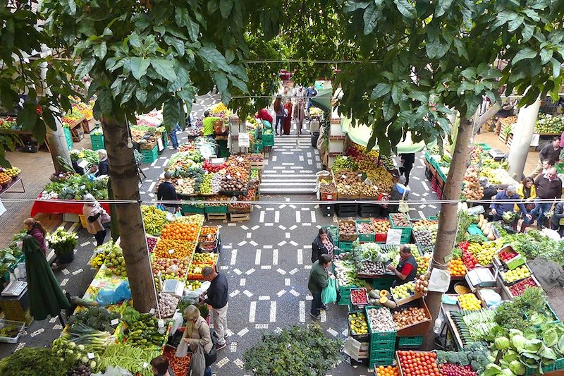 Marché - Funchal - Madère - Portugal