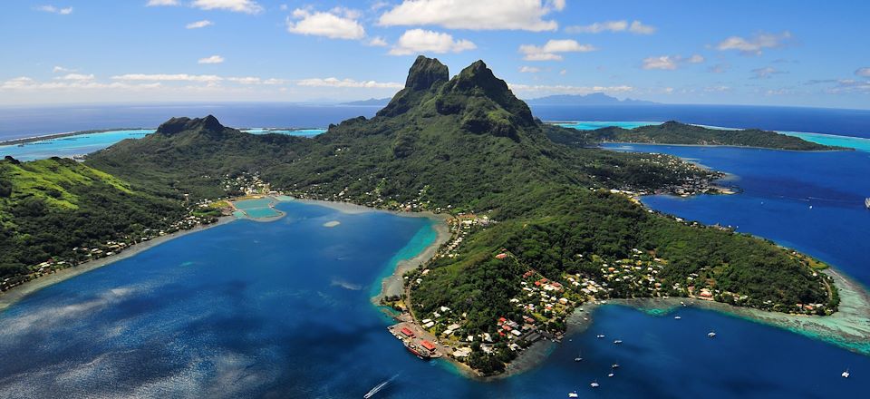 Circuit complet à la découverte de 3 îles : Tahiti, Moorea et Bora Bora, entre terres et lagons, avec nuits en pensions de famille