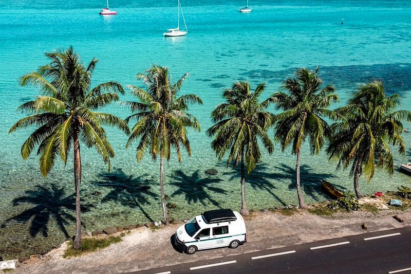 Voyage au volant de votre van aménagé en Polynésie, deux semaines d’aventure avec les plus beaux sites de Tahiti et Moorea