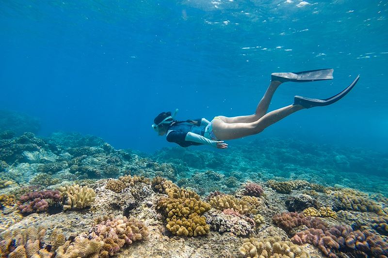 Circuit guidé multiactivité à la Réunion avec rando, canyoning, exploration du volcan et d'un tunnel de lave, atelier, snorkeling