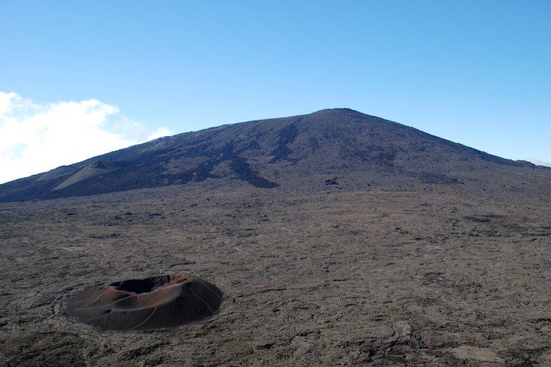 Le Piton de la Fournaise – île de la Réunion