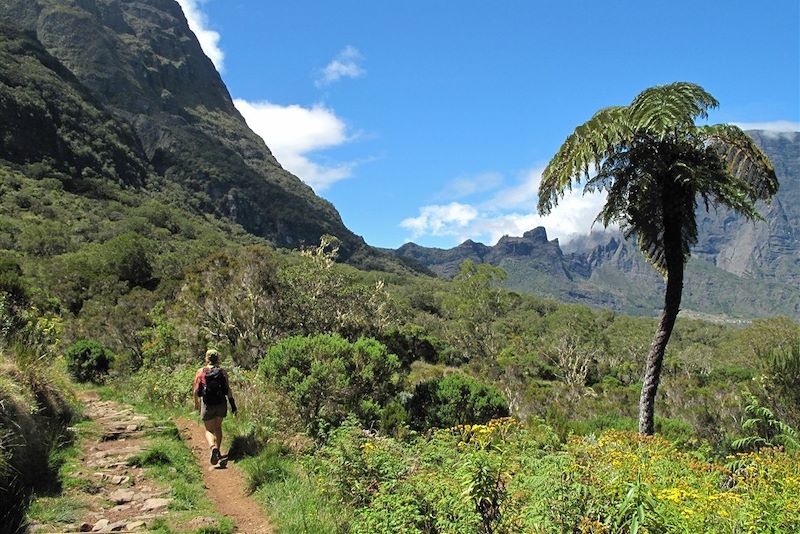 Randonnée dans le cirque de Mafate - Parc national de La Réunion - La Réunion