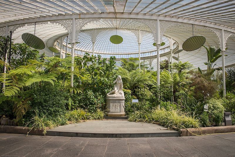 Kibble Palace au Jardin botanique de Glasgow - Écosse