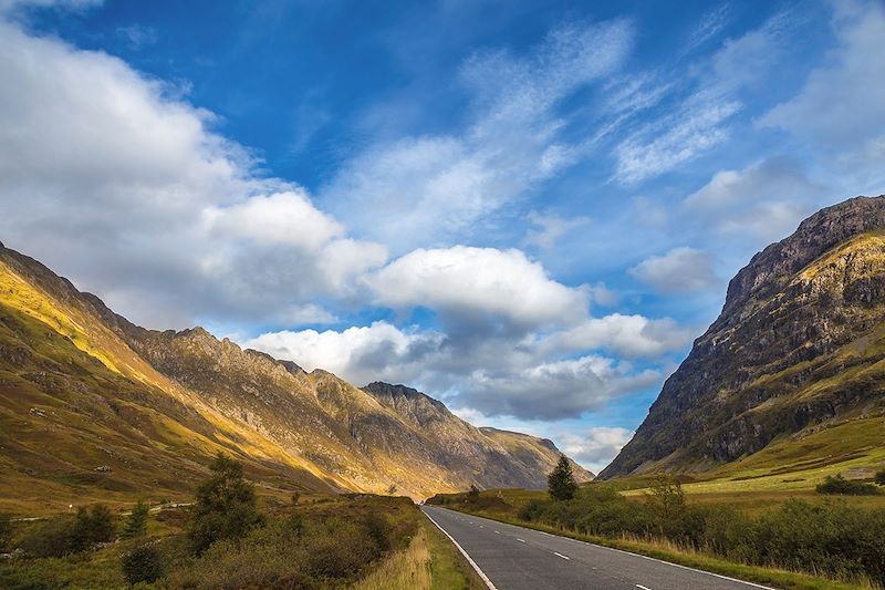 Route vers les Highlands - Glencoe - Écosse