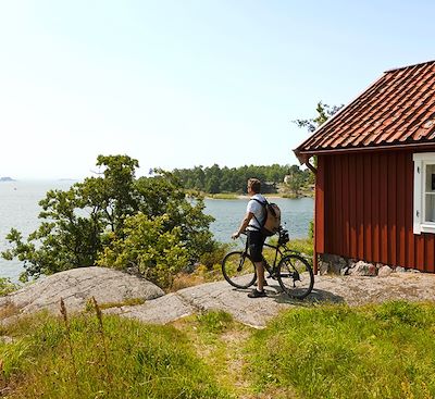 À vélo Suède