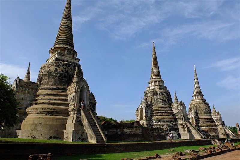 Wat Phra Si Sanphet - Parc historique d’Ayutthaya - Ayutthaya - Province d'Ayutthaya - Thaïlande