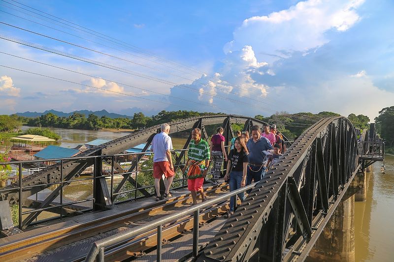 Pont sur la Rivière Kwaï - Kanchanaburi - Thaïlande