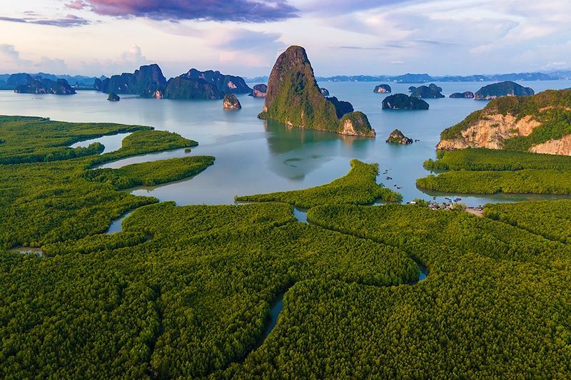 Point de vue de Samet Nangshe - Baie de Phang Nga - Thaïlande