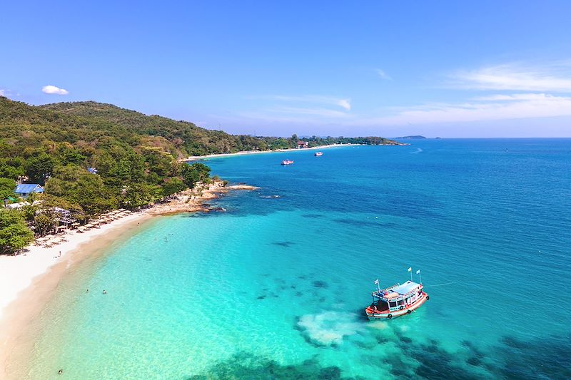 Séjour en famille en Thaïlande avec activités : kayak, vélo, tyrolienne, rencontre avec les éléphants et snorkeling à Koh Samet