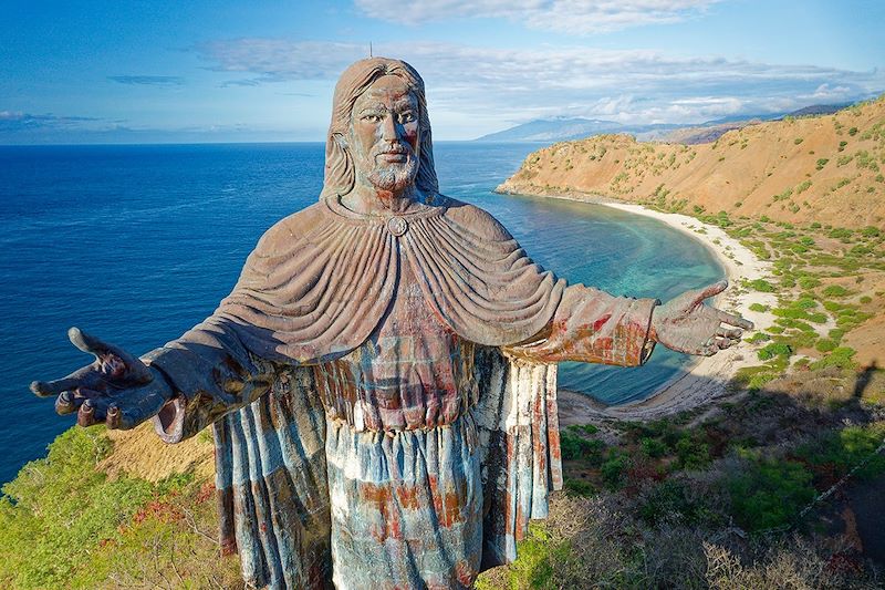 Statue Cristo Rei à Dili - Timor oriental