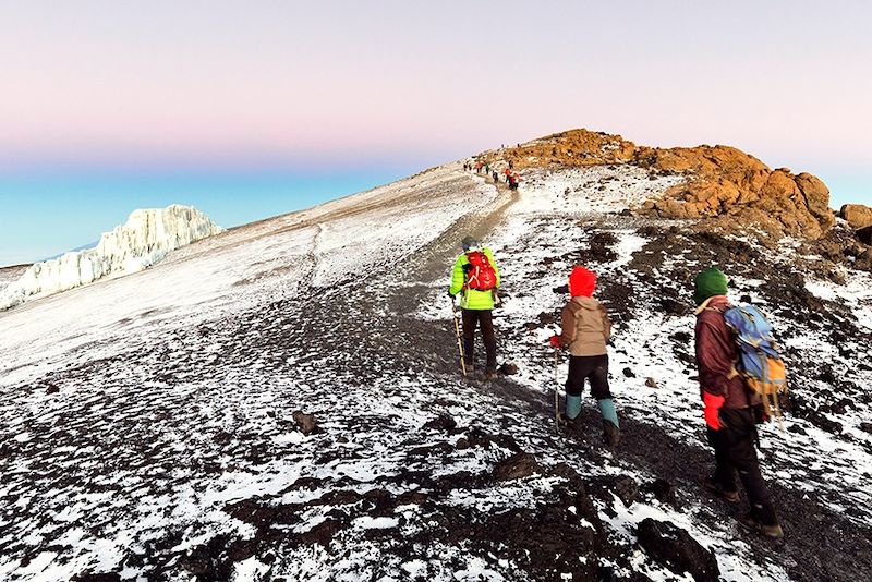 Trek du Kili par la voie Machame et Safari en Lodge dans les parcs de Tarangire, du lac Manyara et dans le cratère du N'Gorongoro 