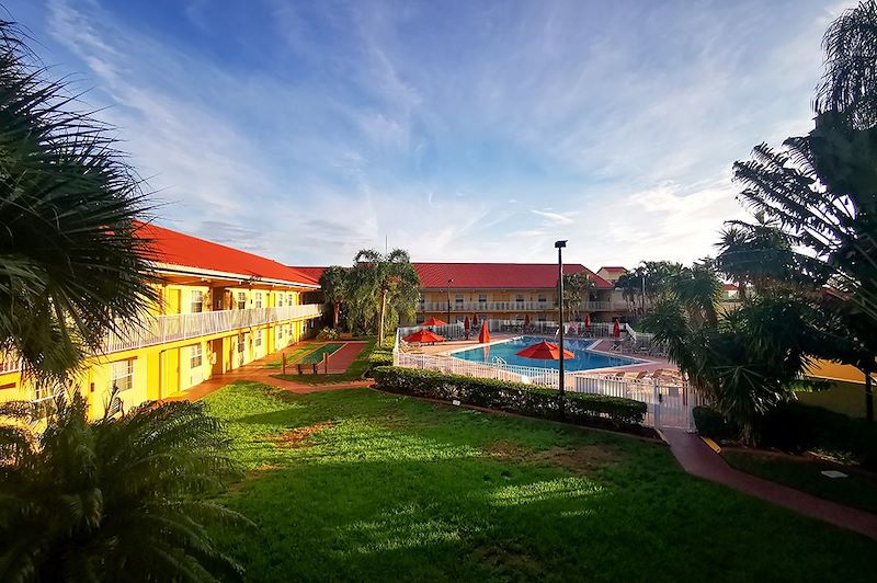 Piscine de LaQuinta Inn - Floride - États-Unis