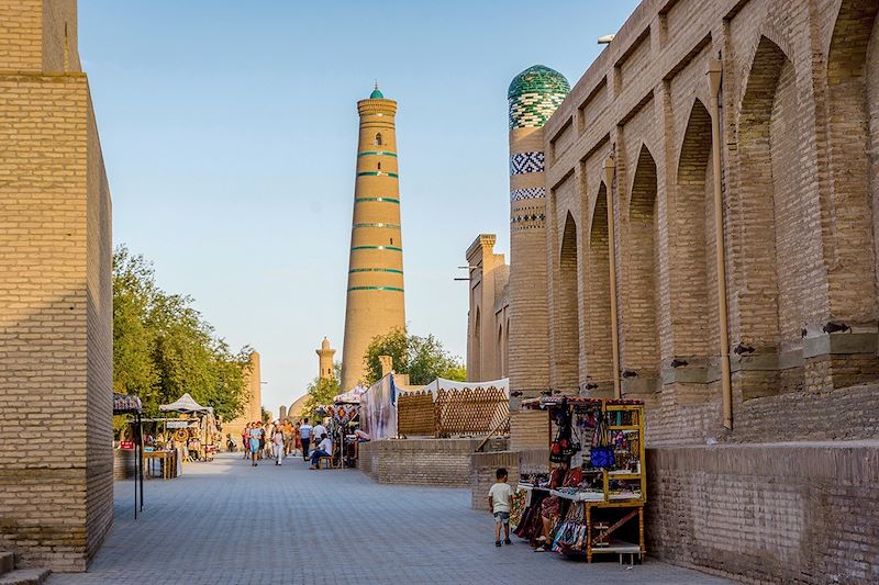 Dans les rues de Khiva - Ouzbekistan