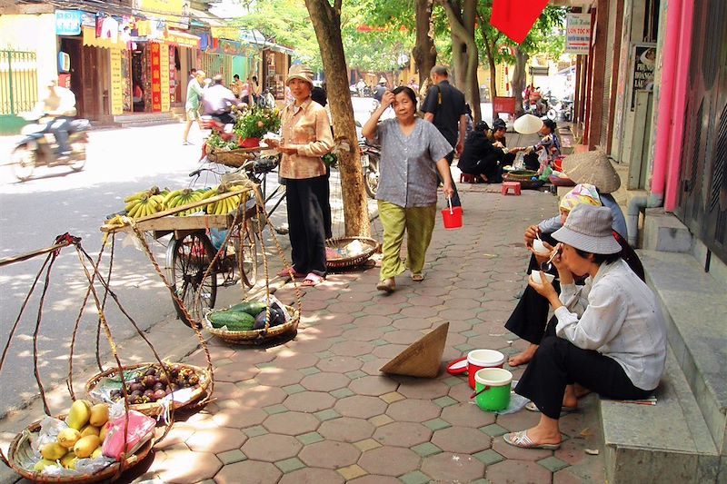 Dans les rues d'Hanoï - Vietnam