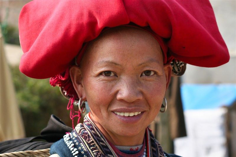 femme de l'ethnie Zao Rouge - Vietnam