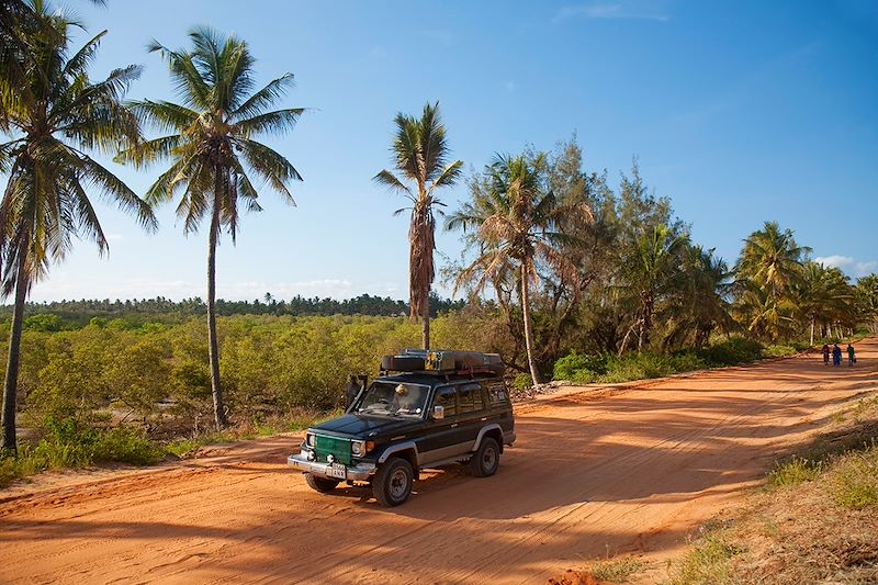 En 4x4 à Tofo - Mozambique