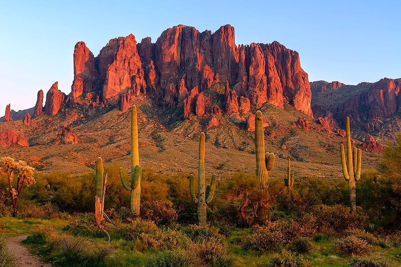 Montagnes Superstition - Arizona - États-Unis