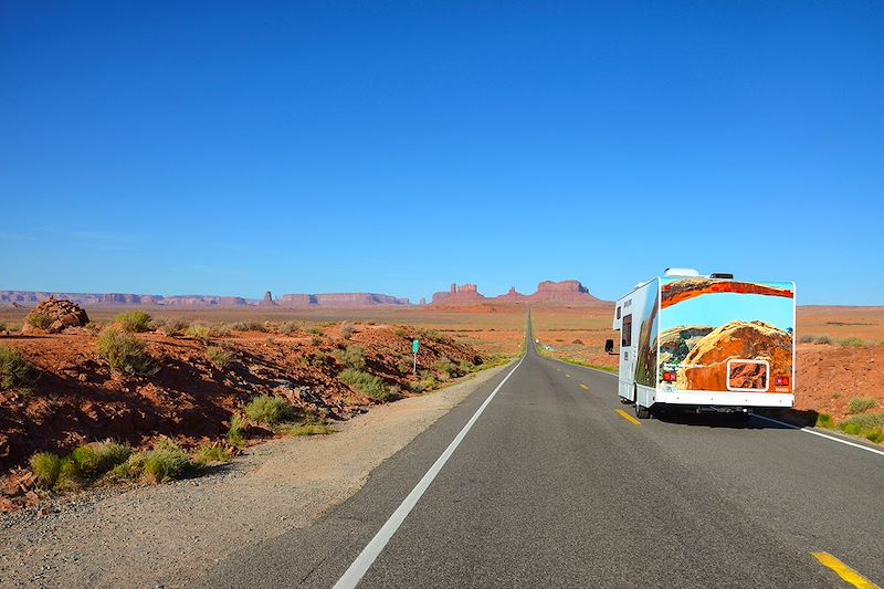 Road Trip aux USA en camping-car, départ Las Vegas via Zion, Bryce, Monument Valley, Grand Canyon, Grand Teton et Yellowstone